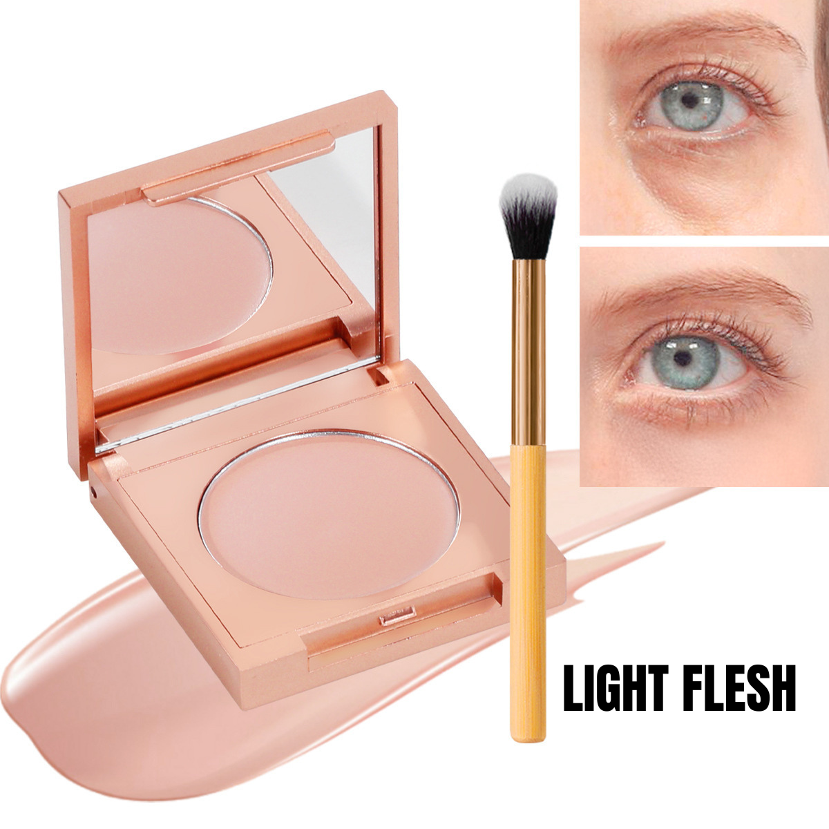 Colored Clay Undereye Corrector With Brush FREE!